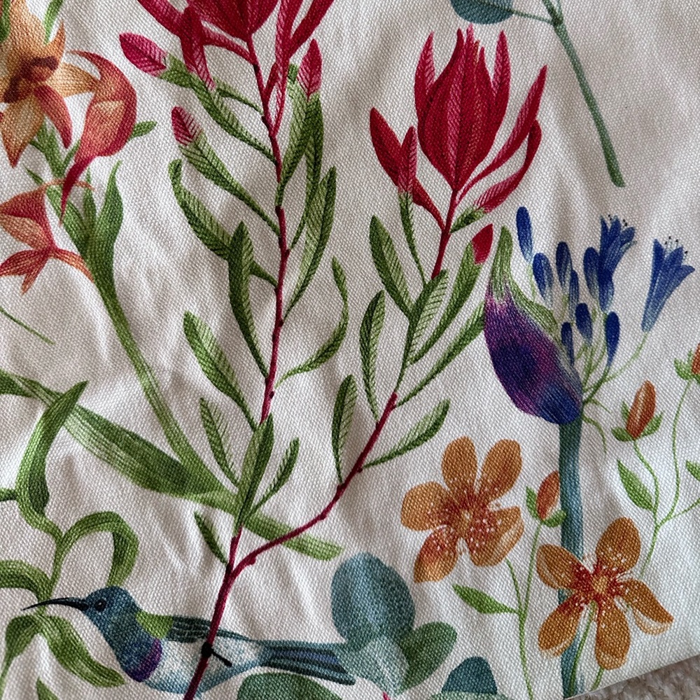 NEW 🌸 Estée Lauder Floral Cotton Tote - Picture 8 of 15